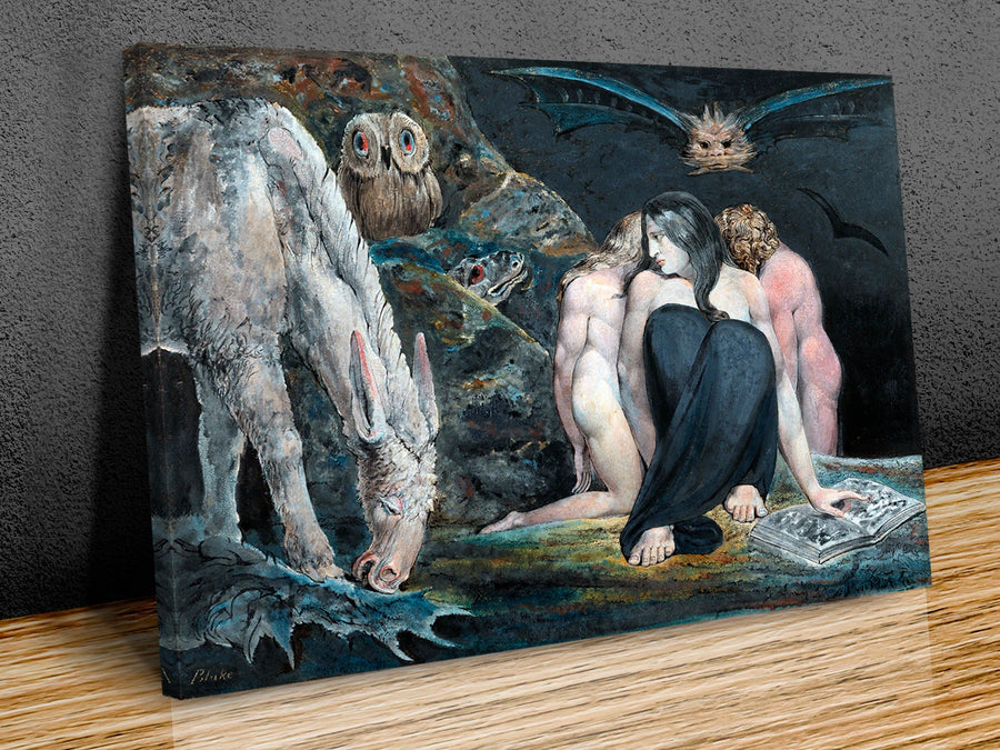 Hecate Or The Three Fates - William Blake