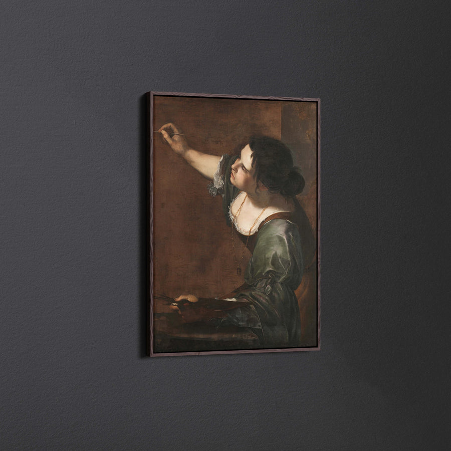Autorretrato como alegoría de la pintura - Artemisia Gentileschi