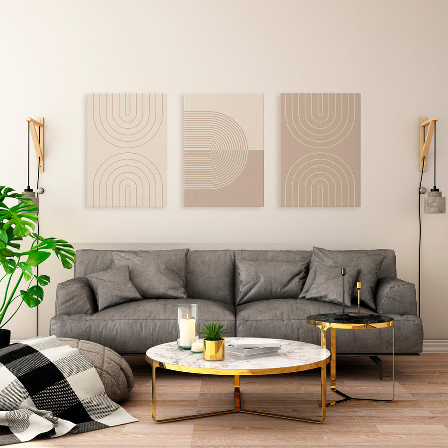 Boho Bauhaus Neutral Set