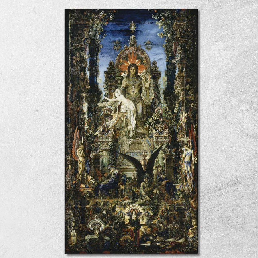 Júpiter y Sémele (1894-1895)- Gustave Moreau
