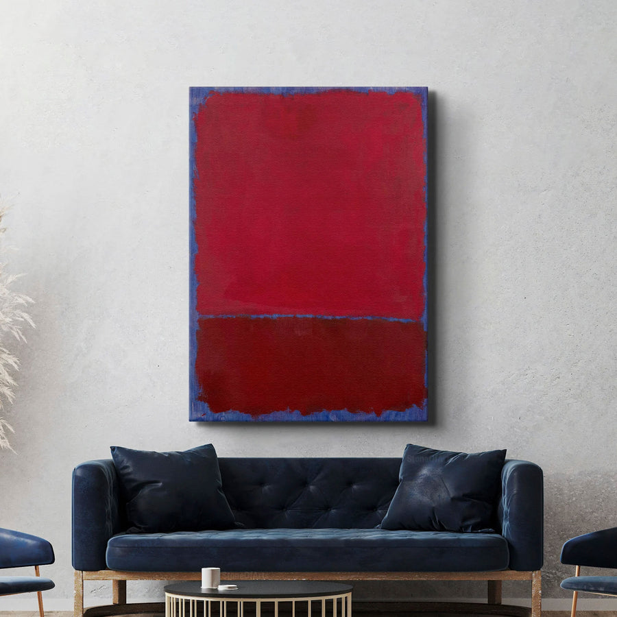 Rojo y borgoña - Mark Rothko