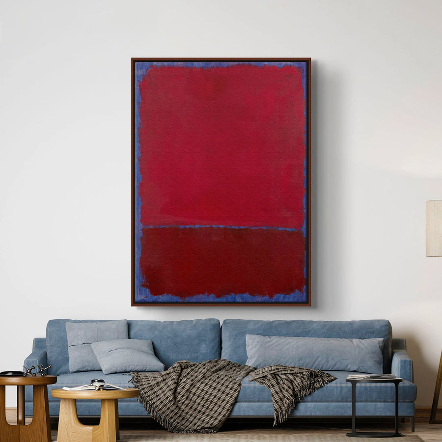 Rojo y borgoña - Mark Rothko