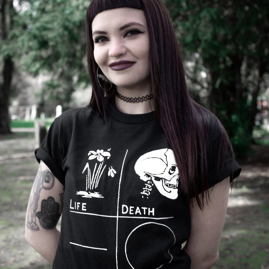 Life Death Eternity - Playera de manga corta
