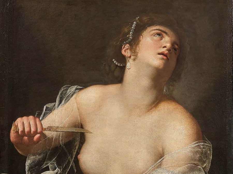 Lucrecia (1627) - Artemisia Gentileschi