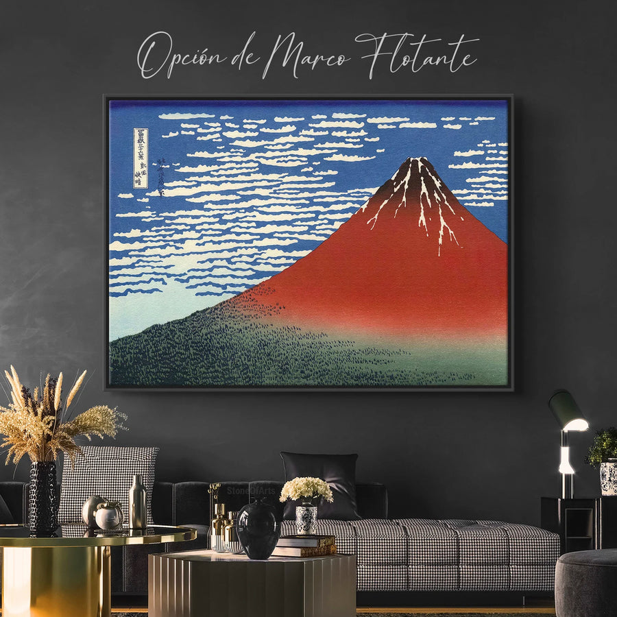 Montañas Fuji - Hokusai