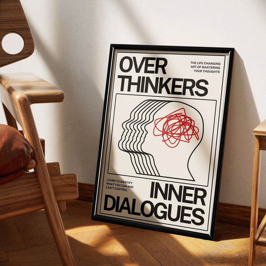 Over Thinkers Inner Dialogues (Red)