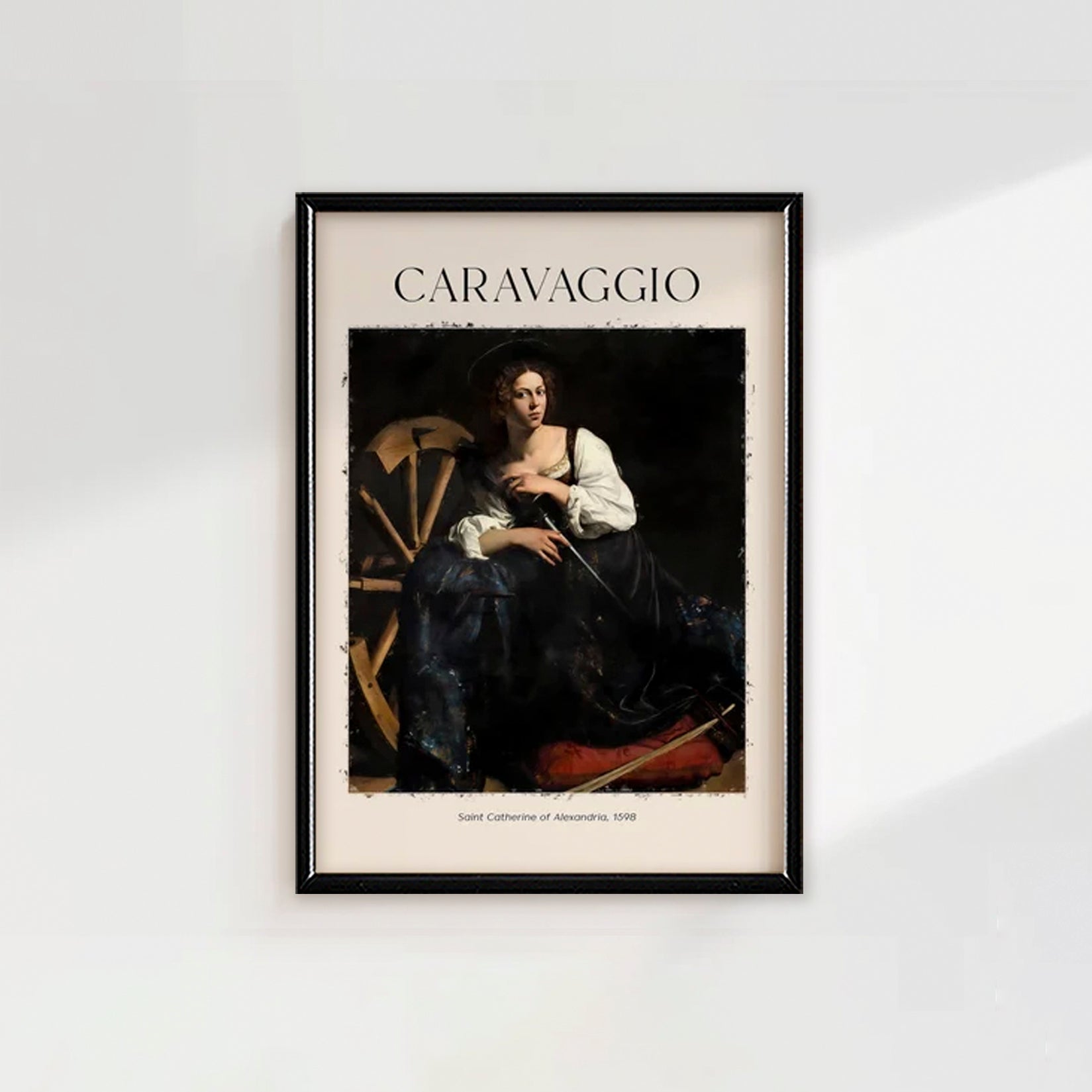 Saint Catherine of Alexandria - Caravaggio – Deco Galería