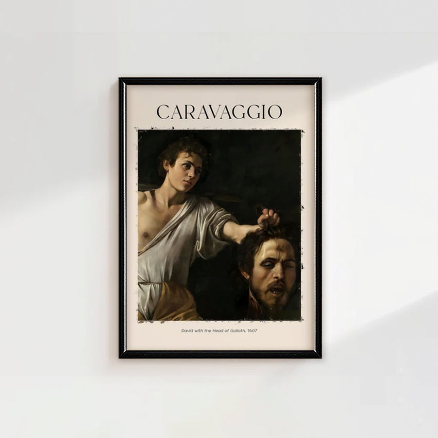 David with the head of Goliath - Caravaggio