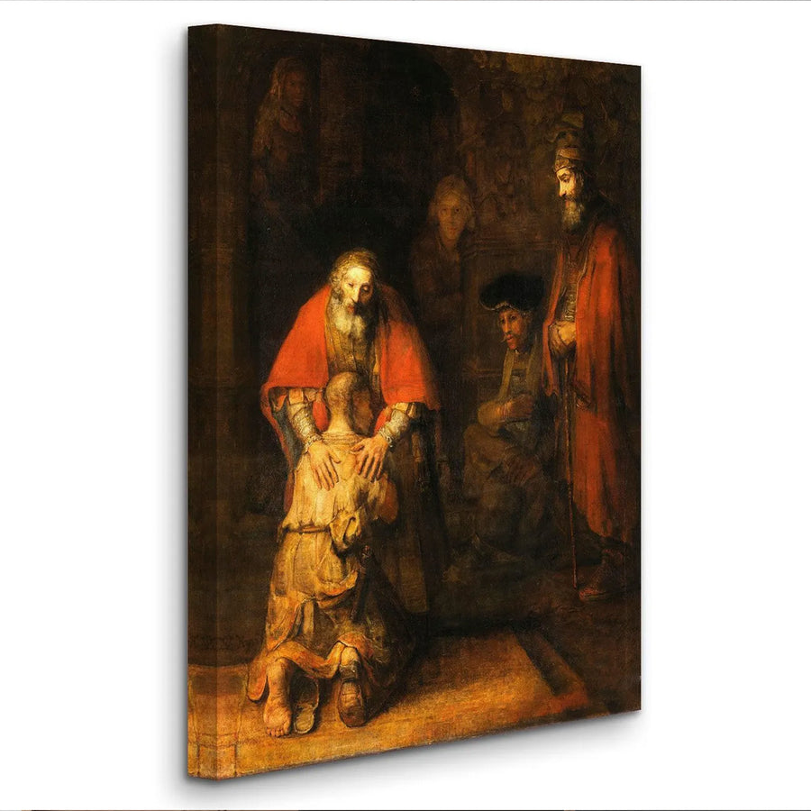 El regreso del hijo pródigo (1663) - Rembrandt