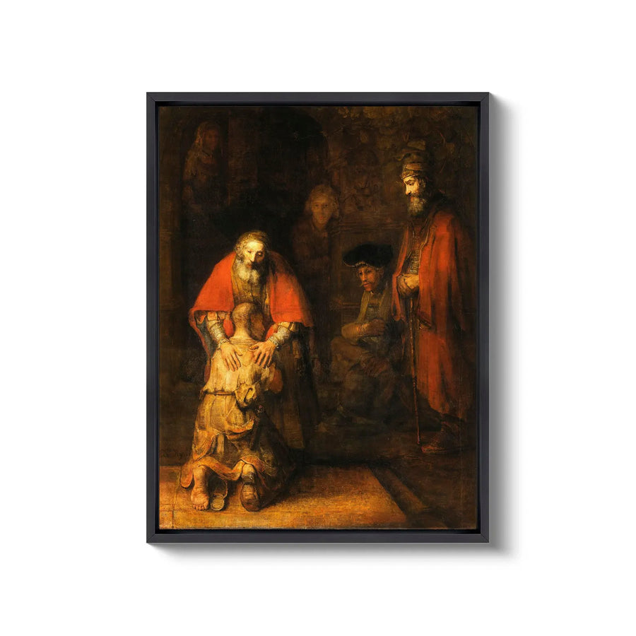 El regreso del hijo pródigo (1663) - Rembrandt