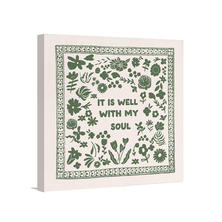 It is well with my soul (soft green)