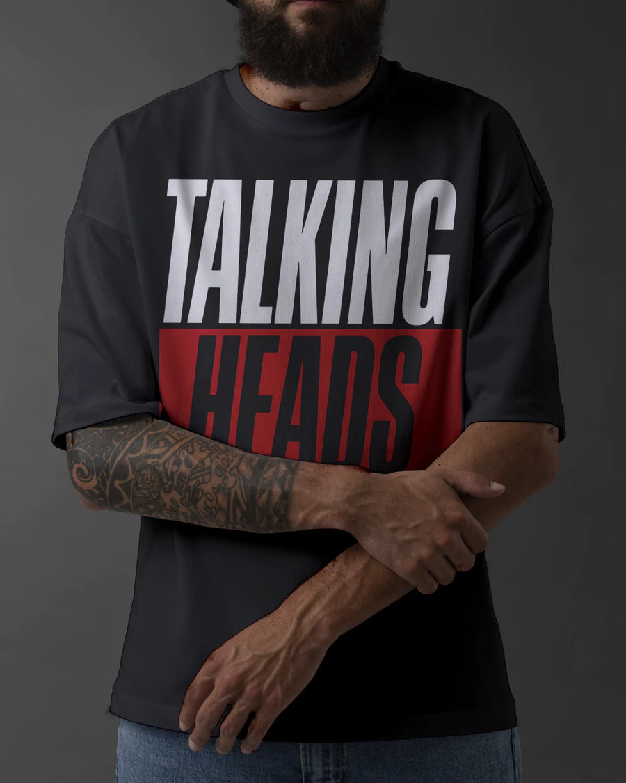 Talking Heads,True Stories- Playera de manga corta