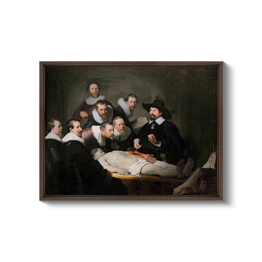 La lección de anatomía del Dr. Nicolaes Tulp (1632) - Rembrandt