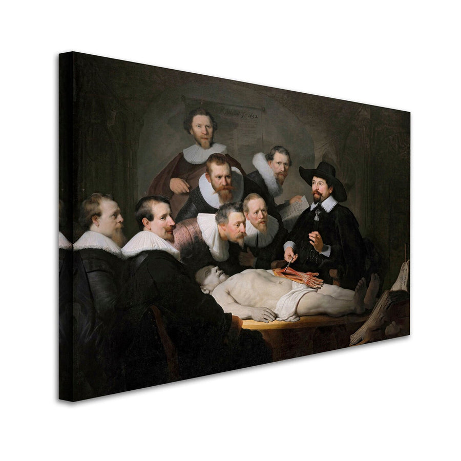 La lección de anatomía del Dr. Nicolaes Tulp (1632) - Rembrandt