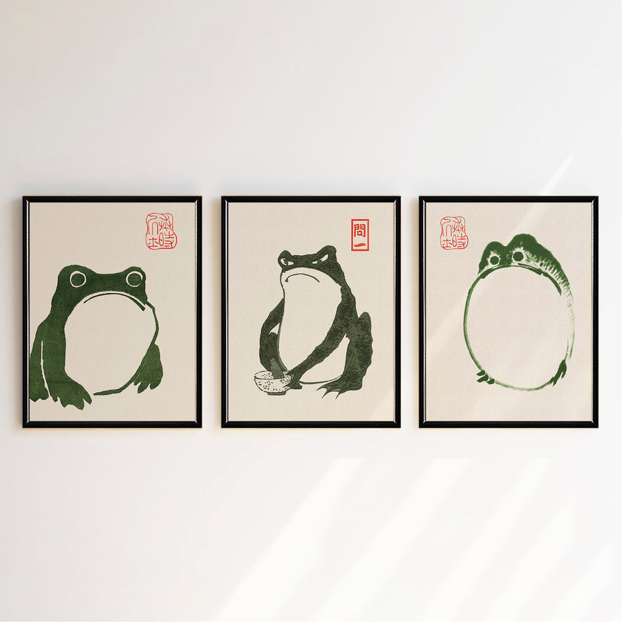 Matsumoto Hoji Frog Set