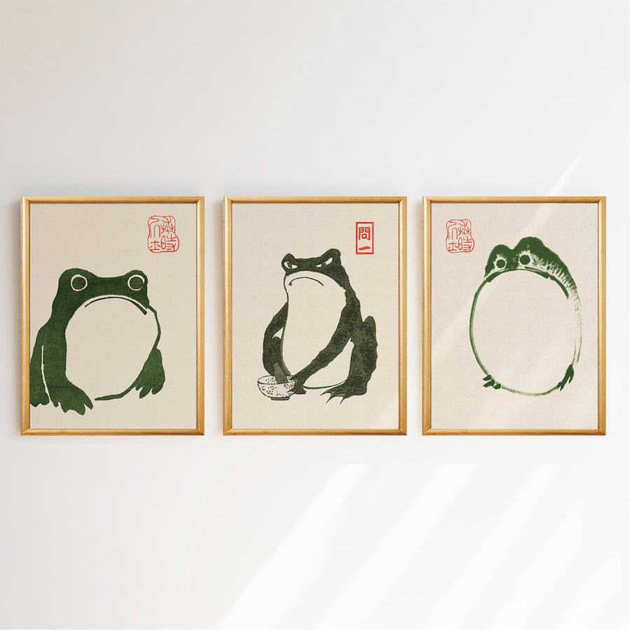 Matsumoto Hoji Frog Set