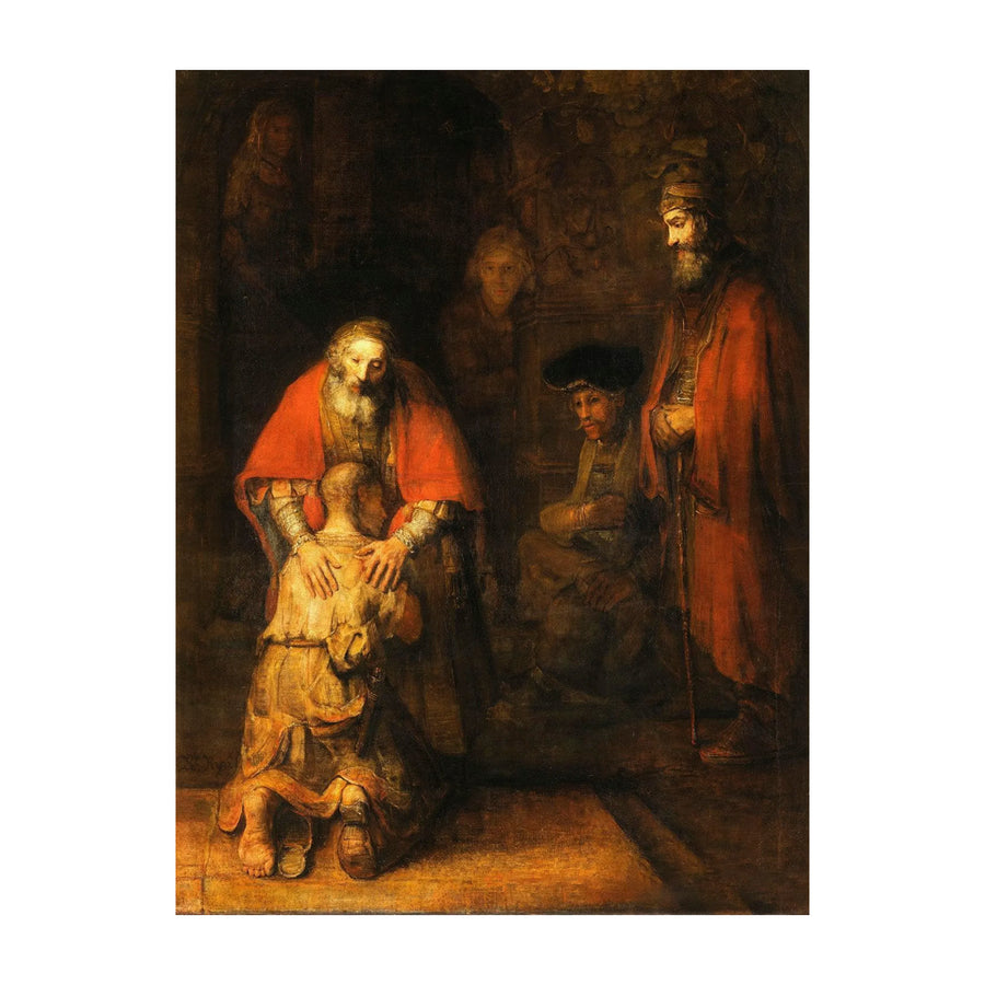 El regreso del hijo pródigo (1663) - Rembrandt