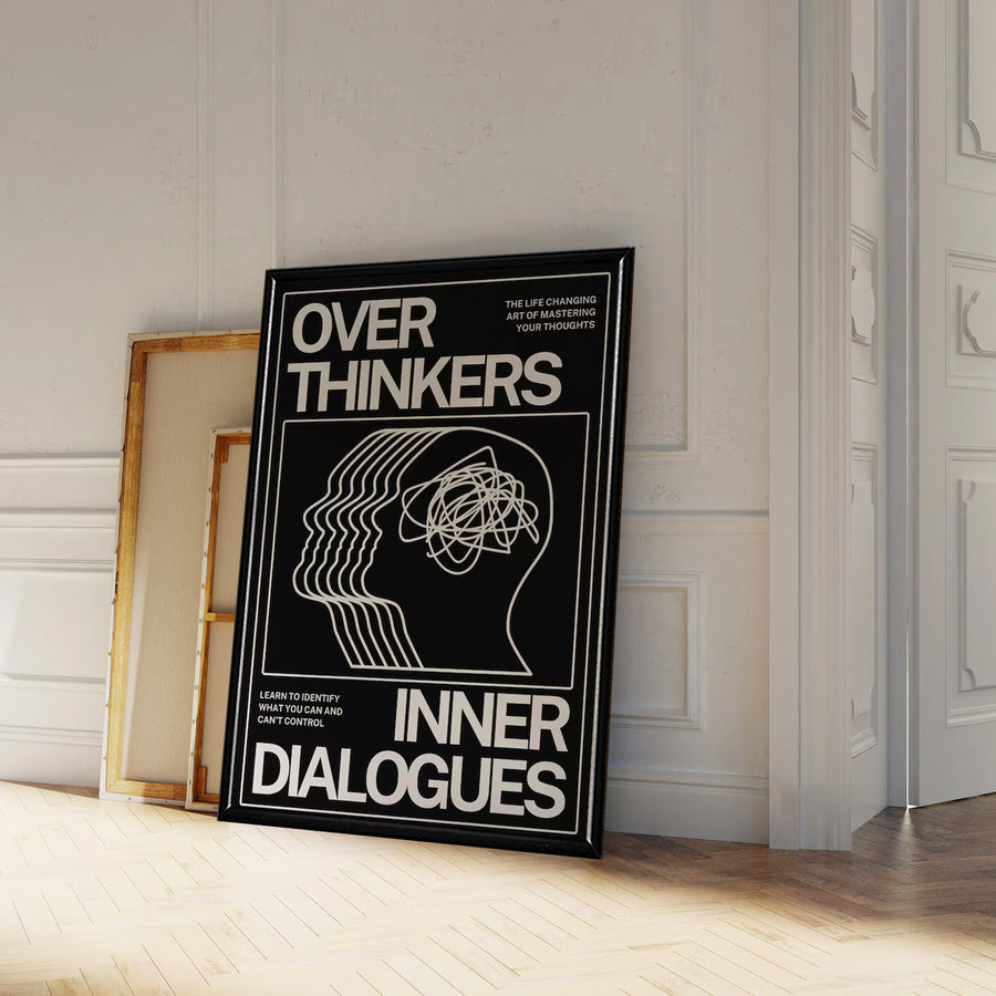 Over Thinkers Inner Dialogues (Black)