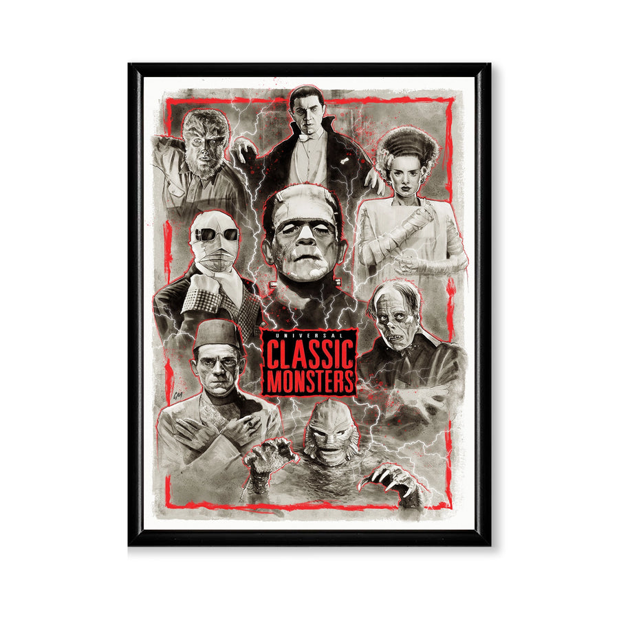 cuadro decorativo de Classic Monsters