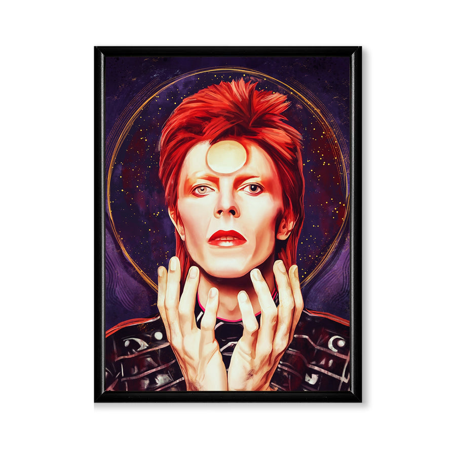 cuadro decorativo de David Bowie - Ziggy Stardust