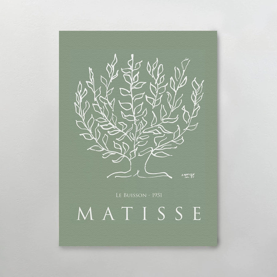 Le Buisson Soft Green - Henri  Matisse