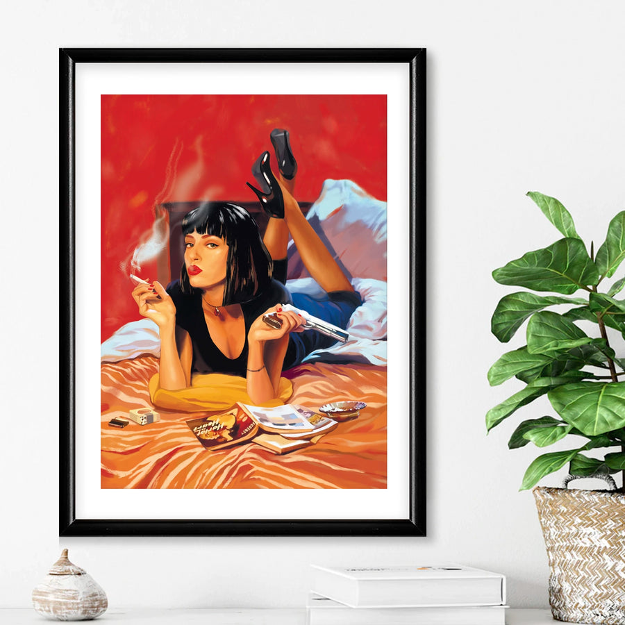 Mia Wallace Pulp Fiction