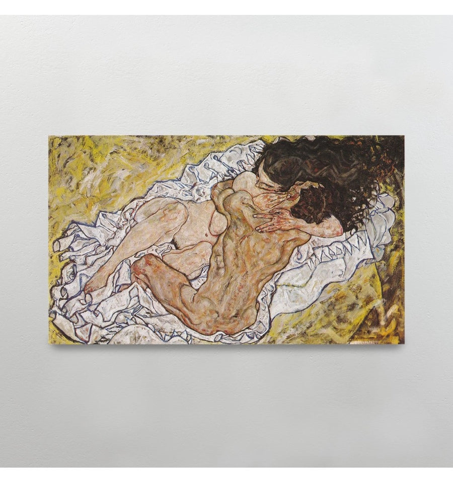 Abrazo de Amantes - Egon Schiele