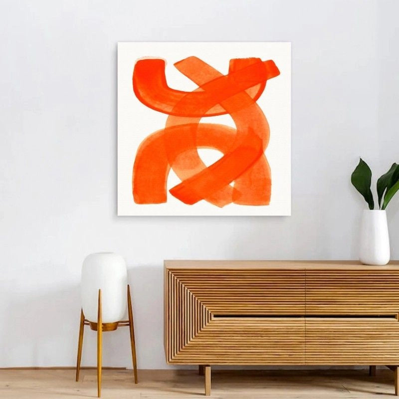 Abstracto Naranja