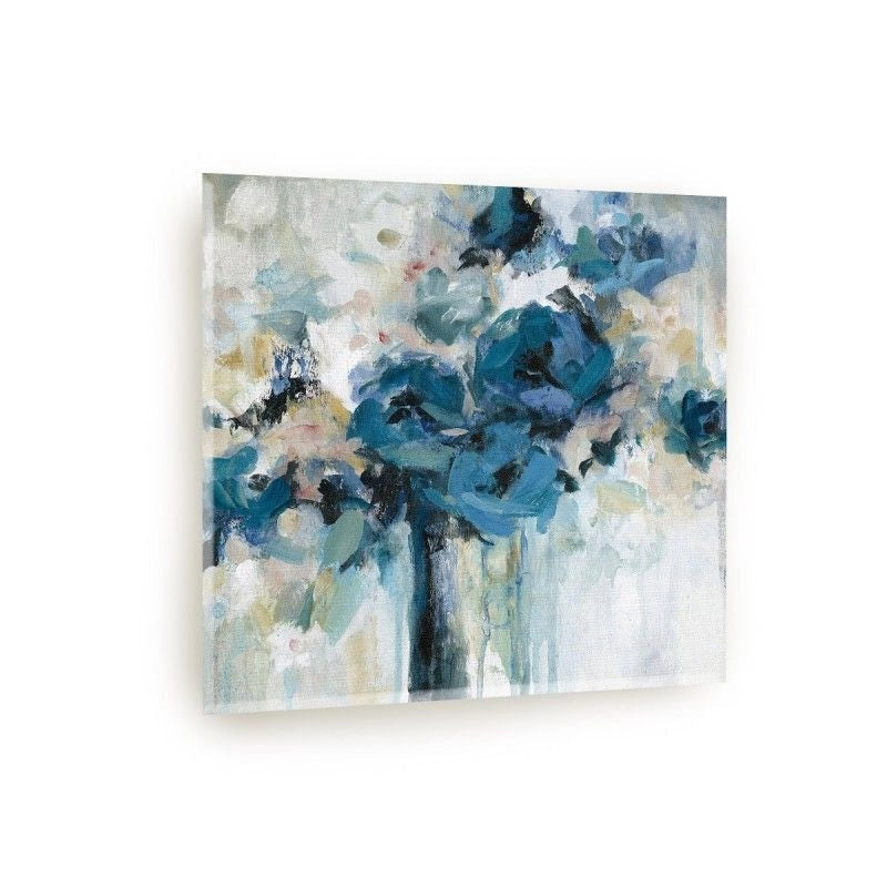 Arte Floral Azul