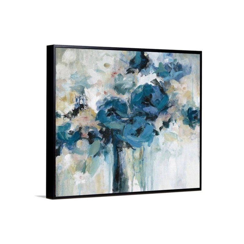 Arte Floral Azul