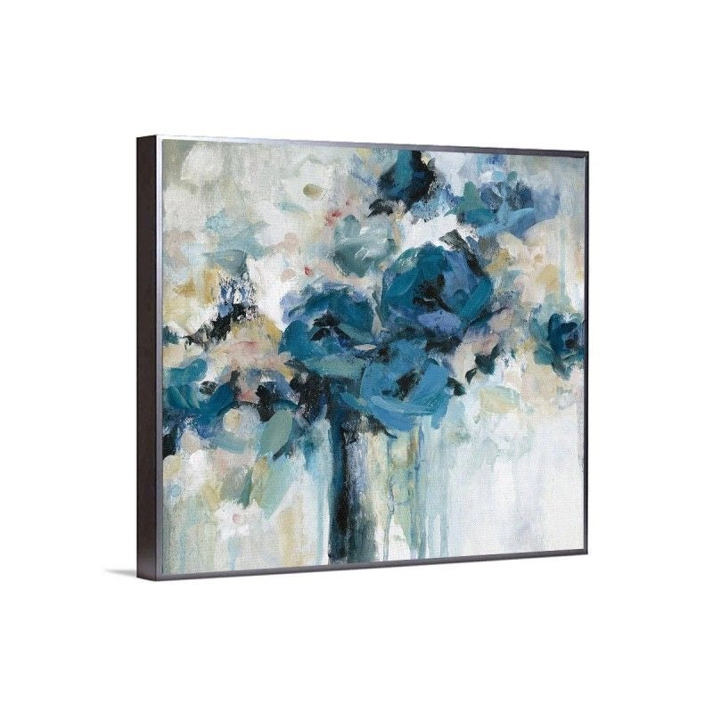 Arte Floral Azul