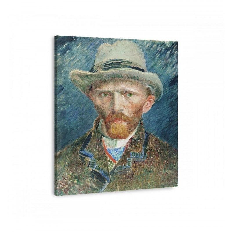 Cuadro Decorativo autorretrato III de Van Gogh. Cuadro para Sala, Comedor