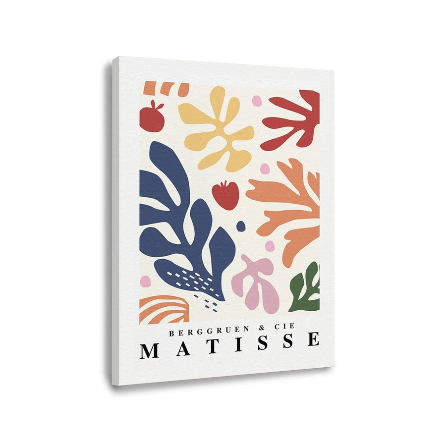 Colorful abstract canvas Matisse