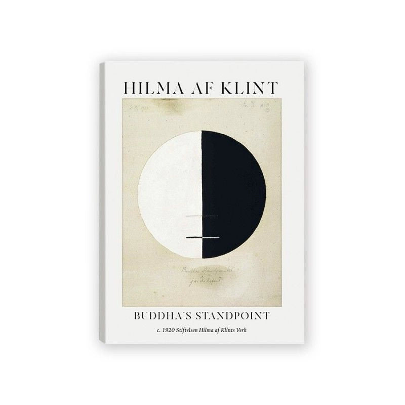 Buddha's Standpoint - Hilma Af Klint fondo blanco