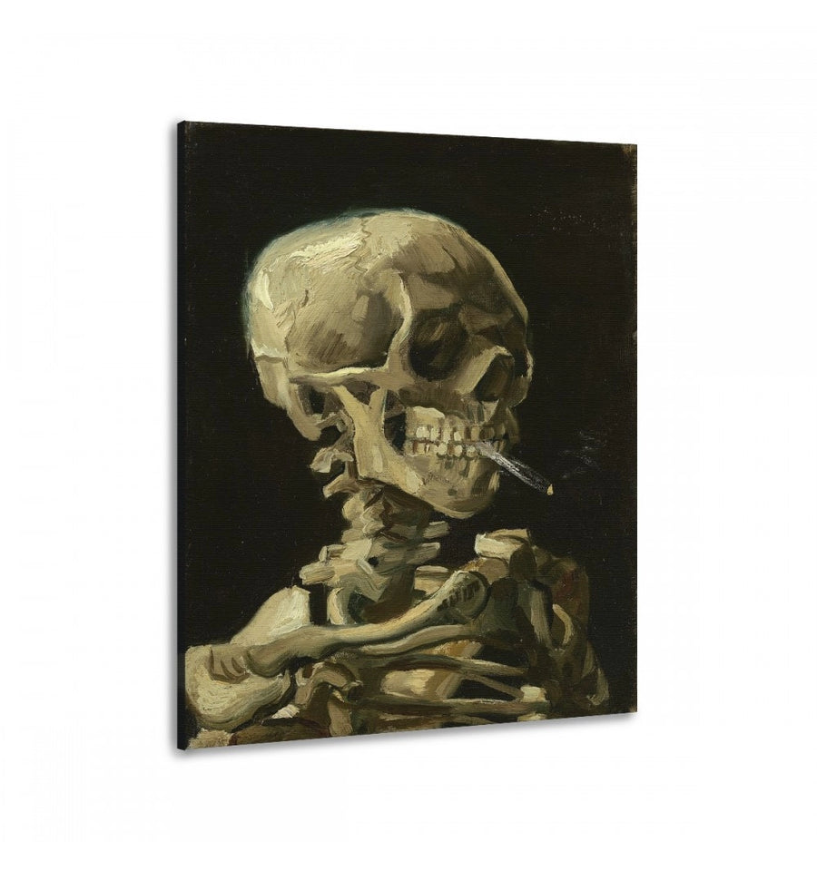 Cuadro canvas Calavera de Van Gogh. Cuadro para sala