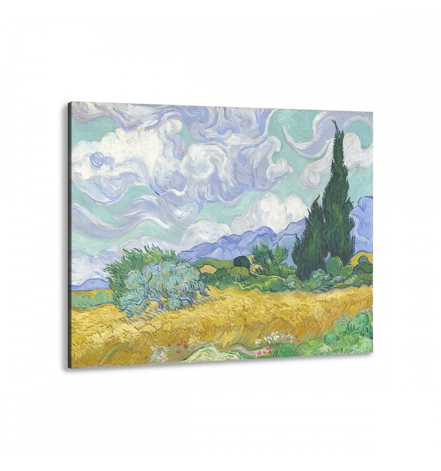 Cuadro campo de trigo de van gogh. Lienzo canvas decorativo