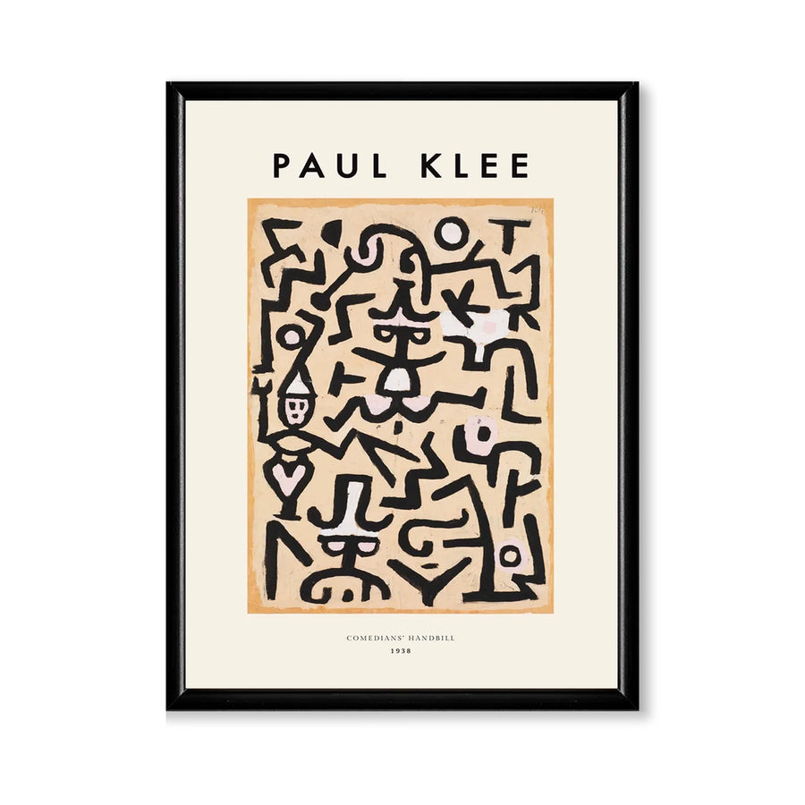 Comedians' Handbill - Paul Klee