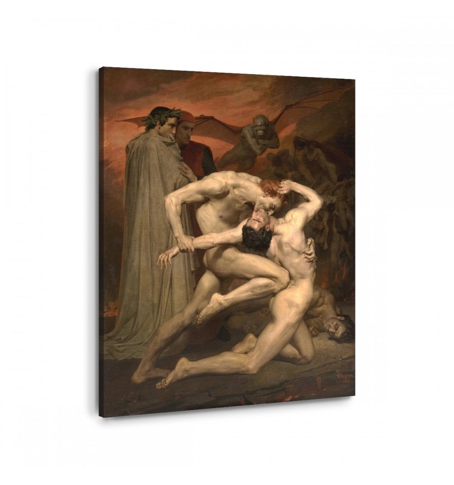 Dante y Virgilio en el Infierno - Bouguereau