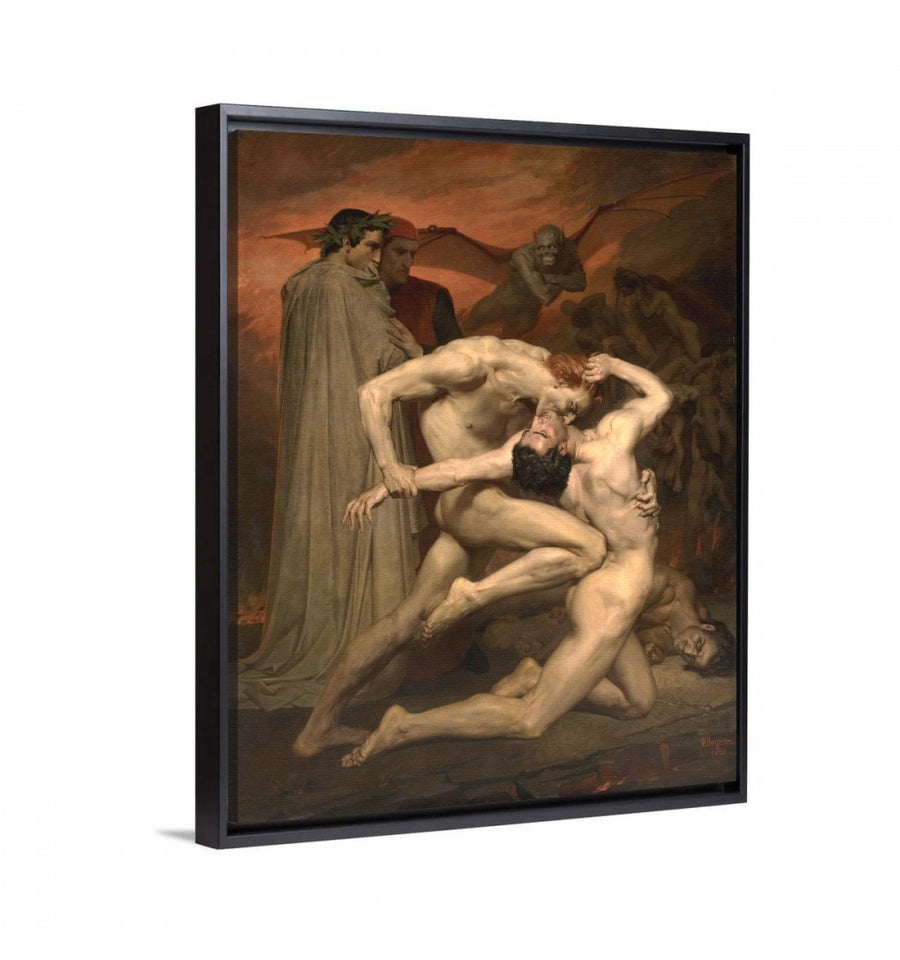 Dante y Virgilio en el Infierno - Bouguereau