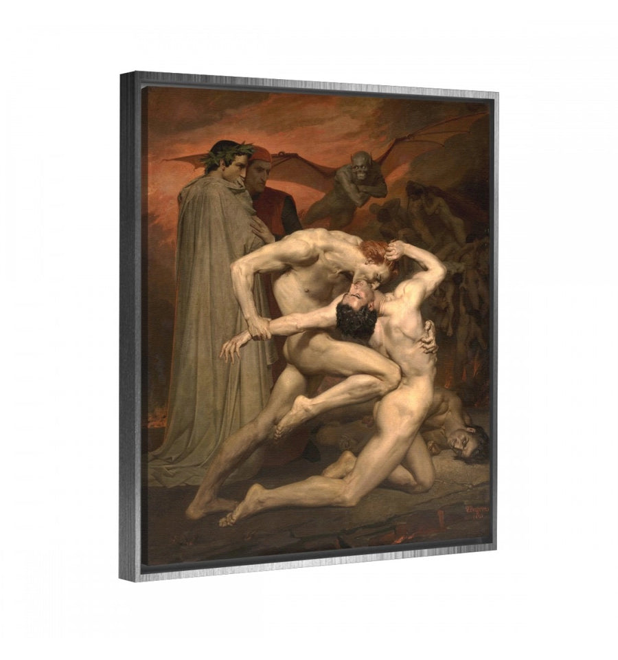 Dante y Virgilio en el Infierno - Bouguereau