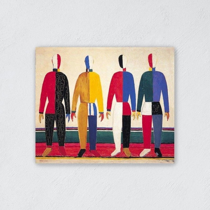 Deportistas  - Kazimir Malevich