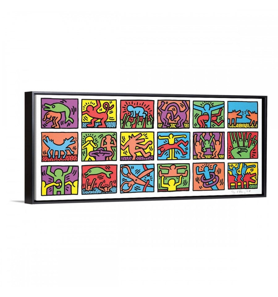 Famiglia - Keith Haring marco negro