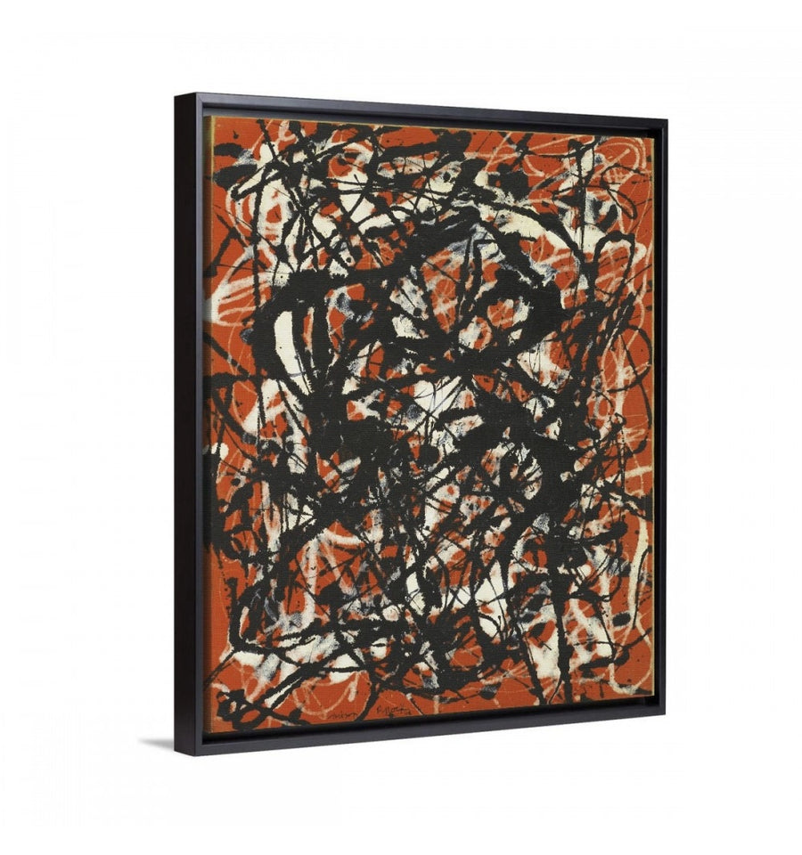 Free Form Jackson Pollock Deco Galer