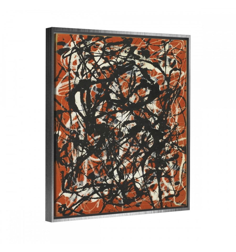 Free Form - Jackson Pollock marco plata