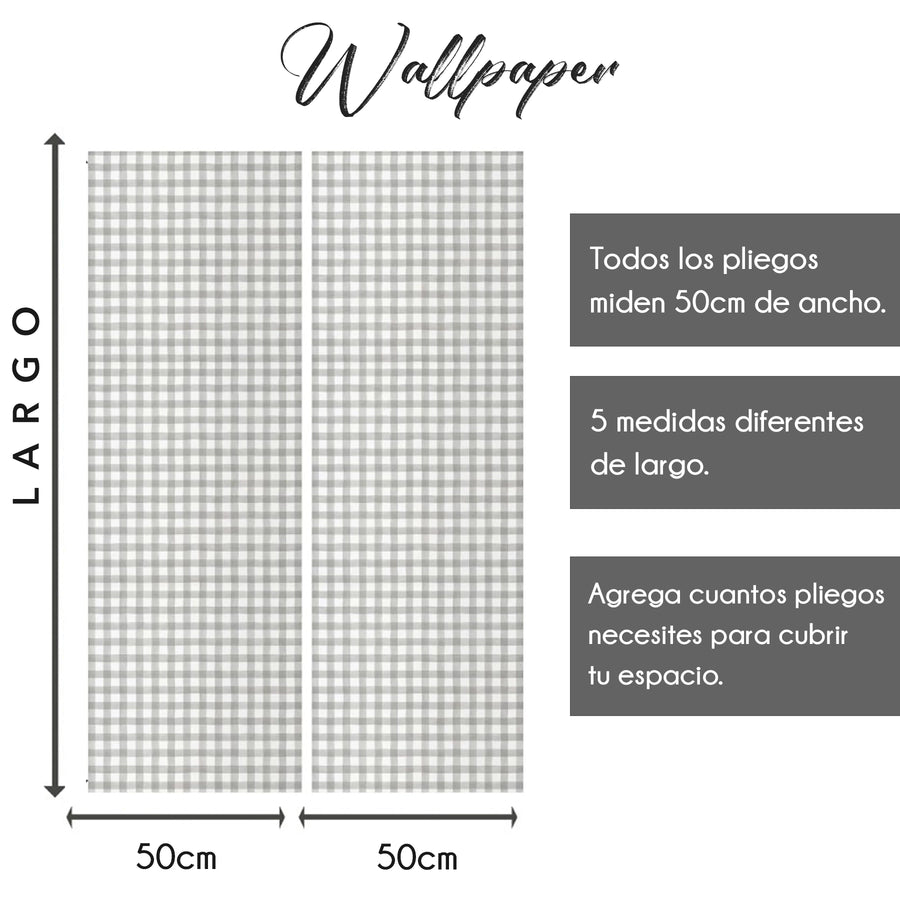 Gray Watercolor Grid