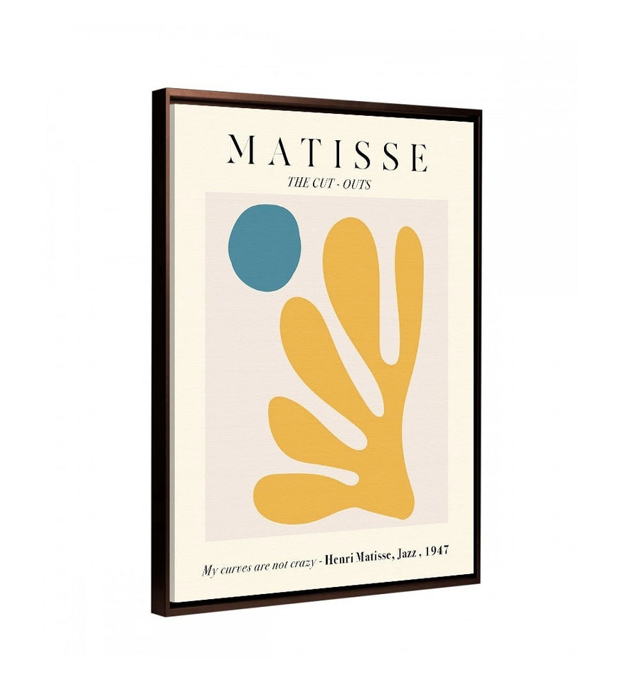 Curves - Henri Matisse marco chocolate