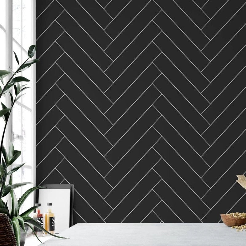 Herringbone Black