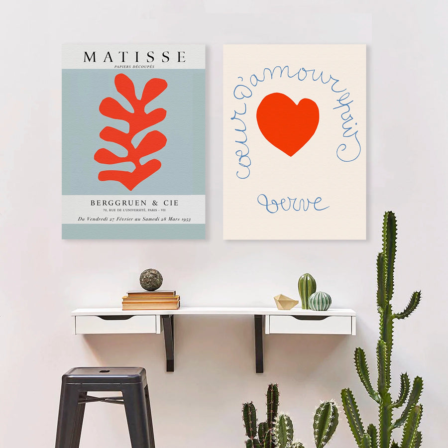 Cuadros arte Matisse abstractos en Canvas premium