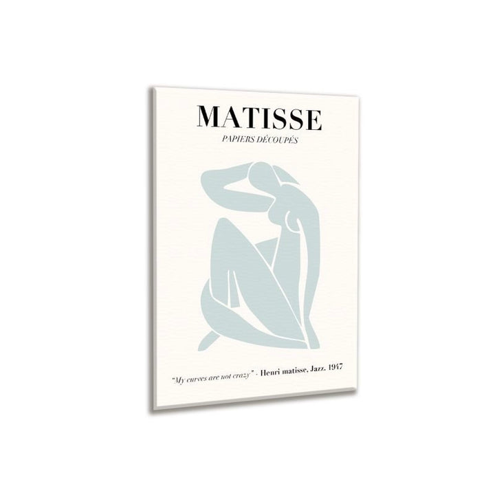 Papiers Decoupes Blue - Henri Matisse fondo blanco