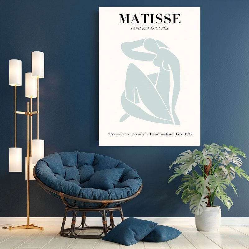 Papiers Decoupes Blue - Henri Matisse decorando 